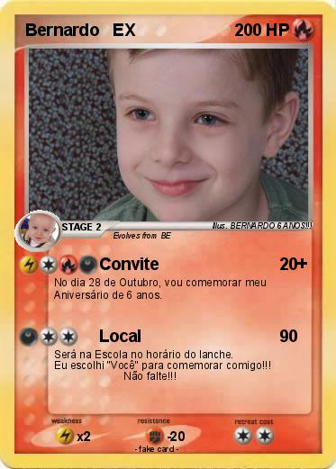 Pokemon Bernardo   EX