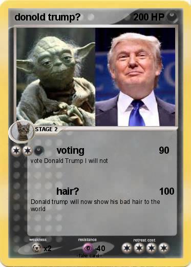Pokemon donold trump?