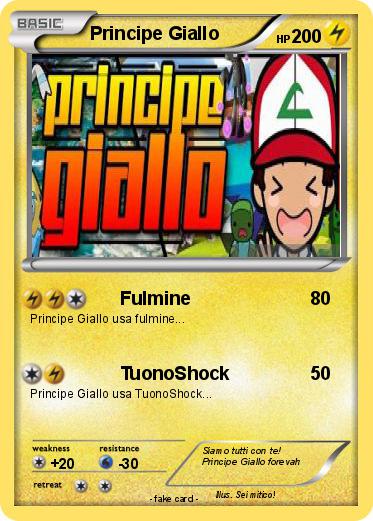 Pokemon Principe Giallo