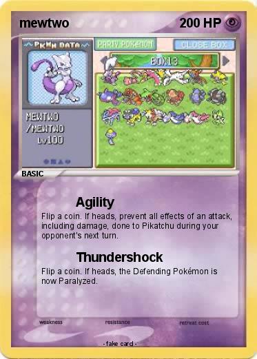Pokemon mewtwo