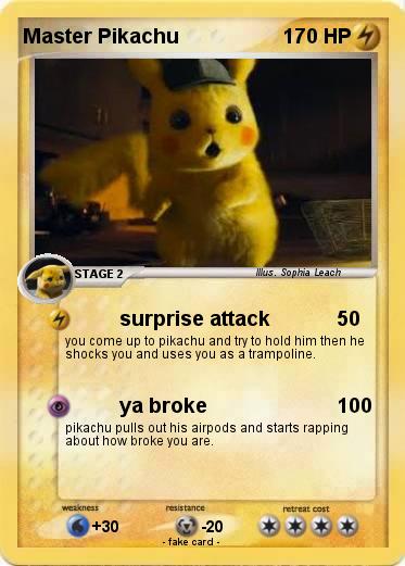 Pokemon Master Pikachu
