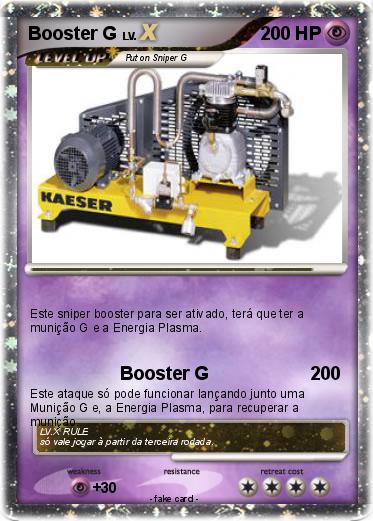 Pokemon Booster G
