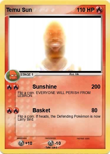 Pokemon Temu Sun