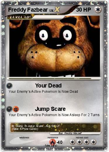 Pokemon Freddy Fazbear