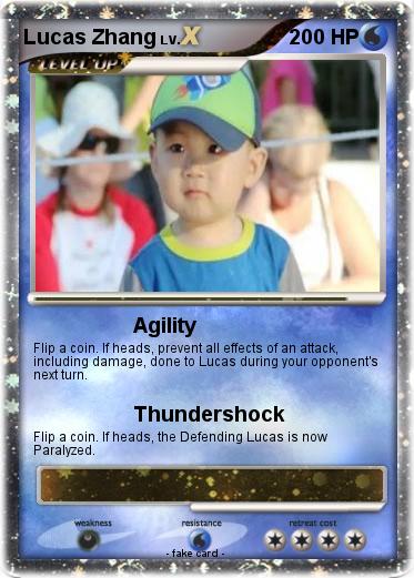 Pokemon Lucas Zhang