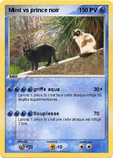 Pokemon Mimi vs prince noir