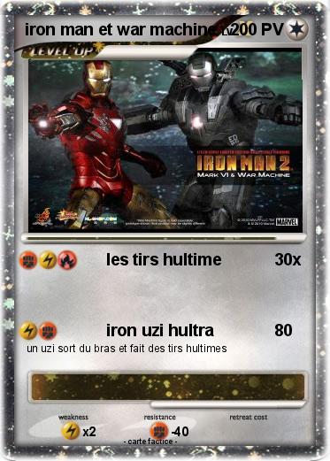 Pokemon iron man et war machine