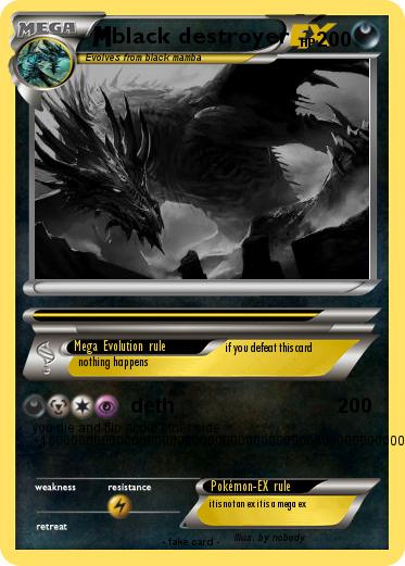 Pokemon black destroyer