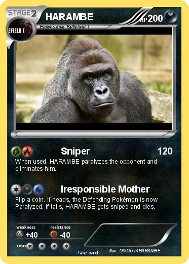 Pokemon HARAMBE