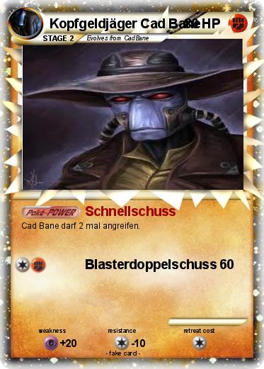Pokemon Kopfgeldjäger Cad Bane