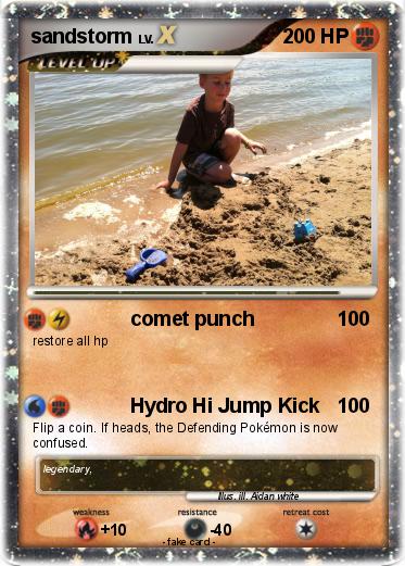 Pokemon sandstorm