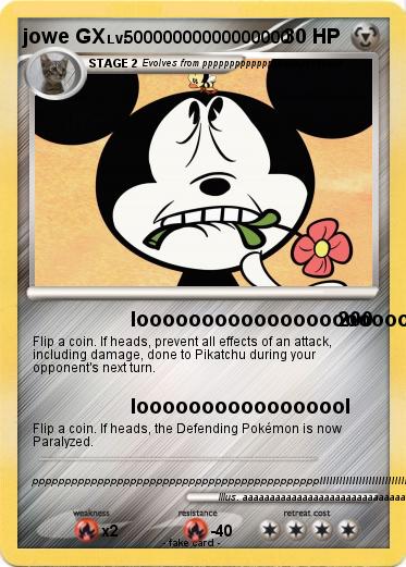 Pokemon jowe GX