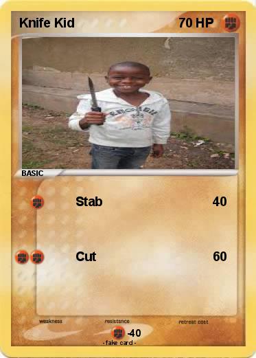Pokemon Knife Kid