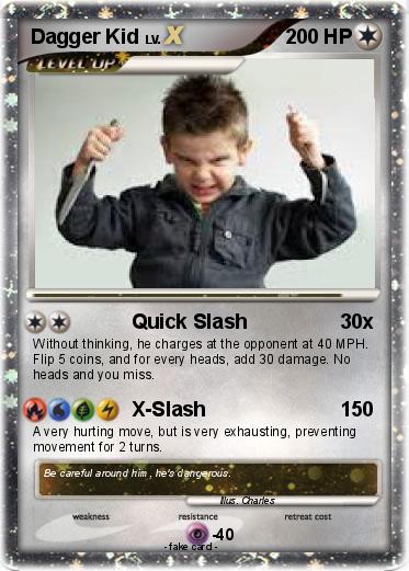 Pokemon Dagger Kid