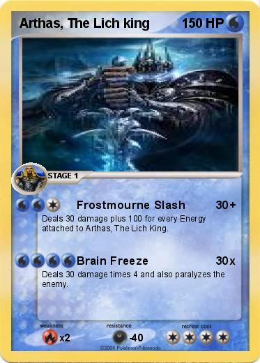 Pokemon Arthas, The Lich king