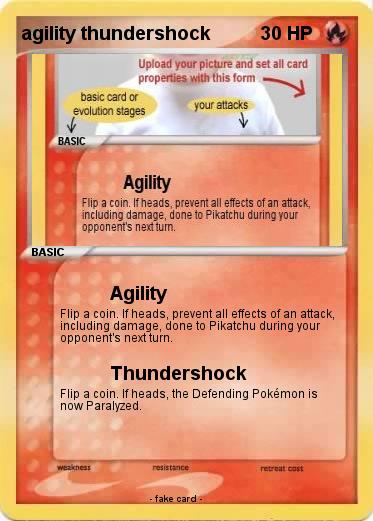 Pokemon agility thundershock