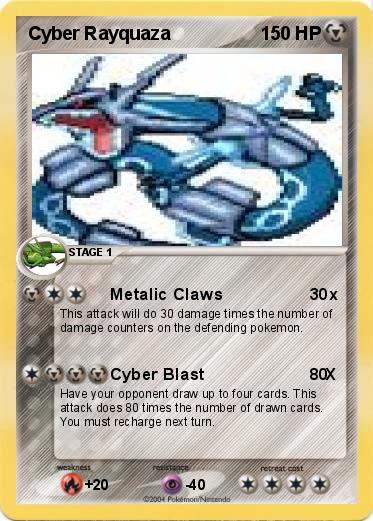Pokemon Cyber Rayquaza