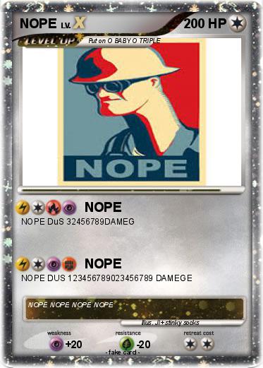 Pokemon NOPE