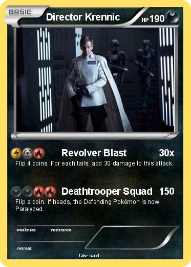 Pokemon Director Krennic