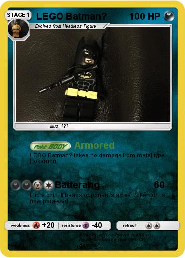 Pokemon LEGO Batman?