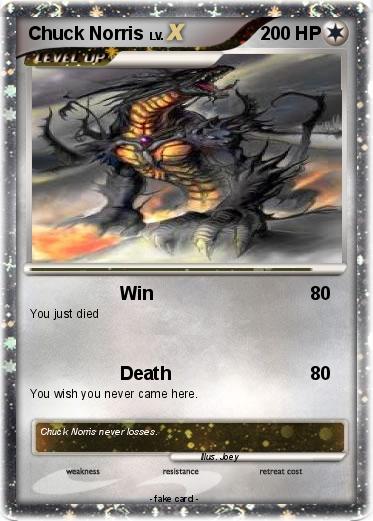 Pokemon Chuck Norris