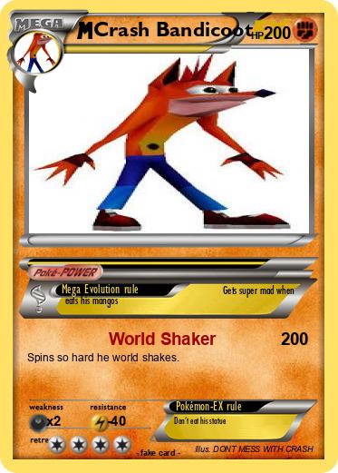 Pokemon Crash Bandicoot