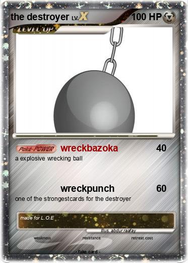 Pokemon the destroyer