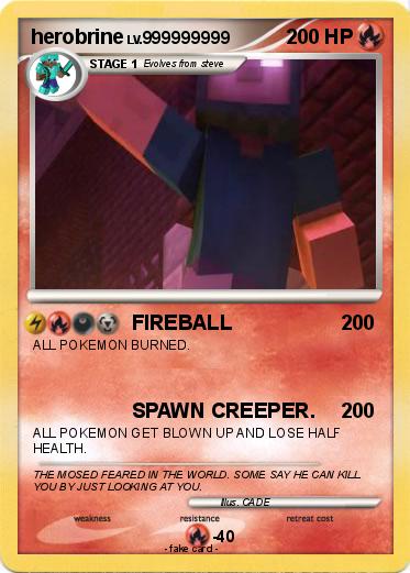 Pokemon herobrine