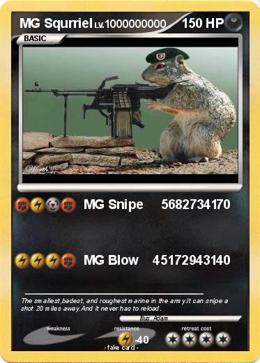 Pokemon MG Squrriel