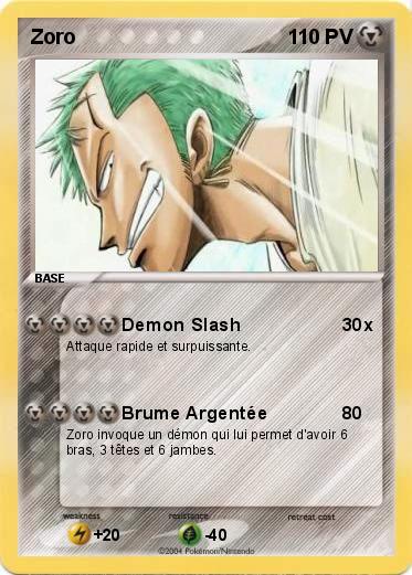 Pokemon Zoro 
