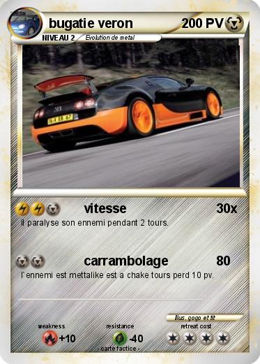 Pokemon bugatie veron