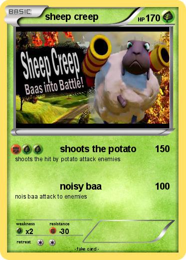 Pokemon sheep creep