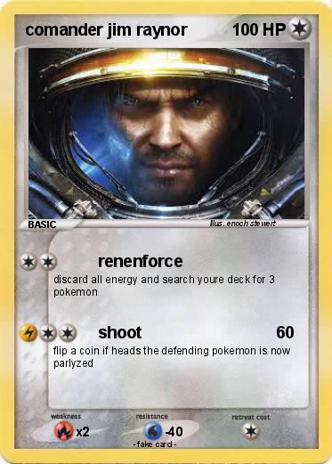 Pokemon comander jim raynor