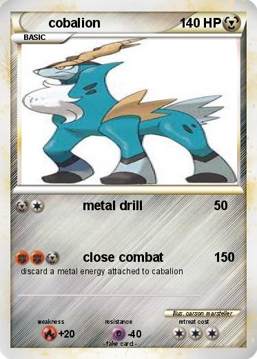 Pokemon cobalion