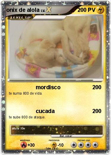 Pokemon onix de alola