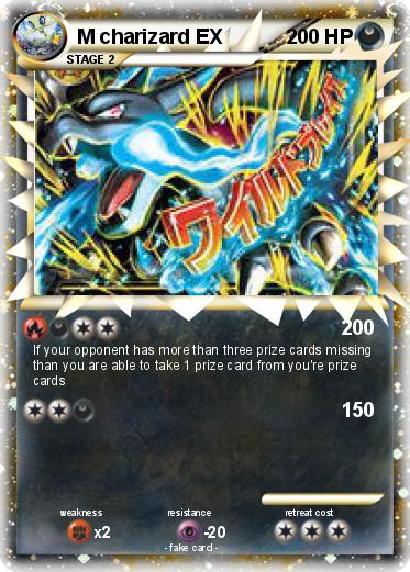 Pokemon M charizard EX