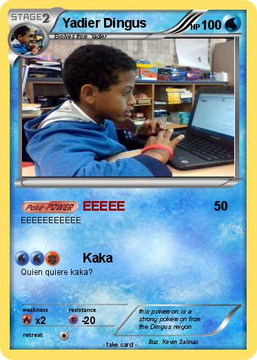 Pokemon Yadier Dingus