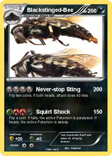 Pokemon Blackstinged-Bee