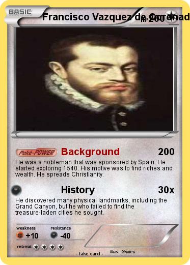 Pokemon Francisco Vazquez de Coronado