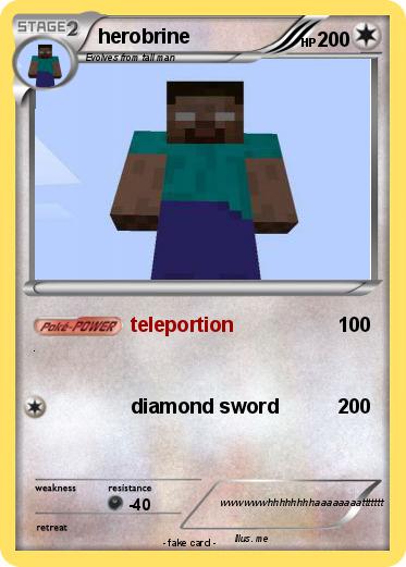 Pokemon herobrine