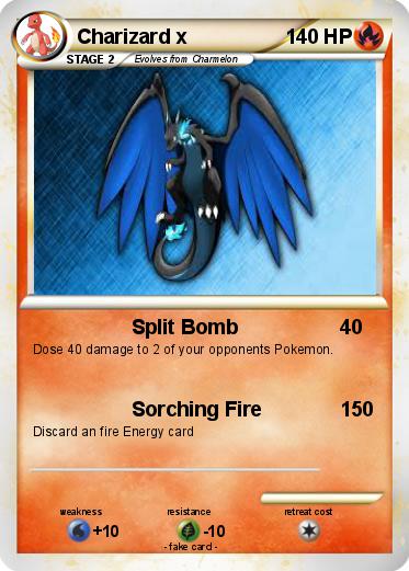 Pokemon Charizard x