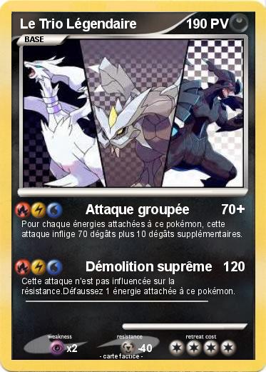 Pokemon Le Trio Légendaire