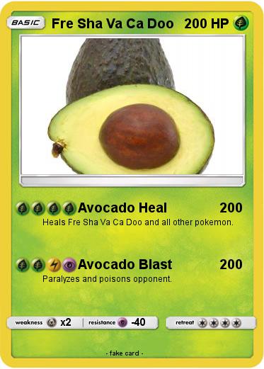 Pokemon Fre Sha Va Ca Doo
