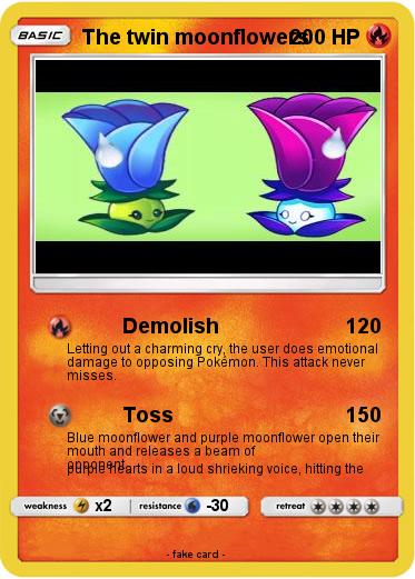 Pokemon The twin moonflowers