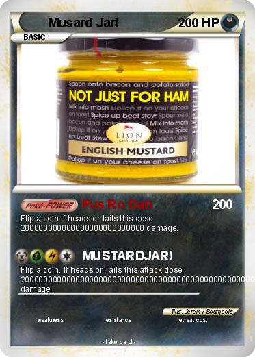 Pokemon Musard Jar!