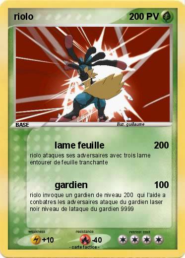 Pokemon riolo