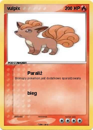 Pokemon vulpix