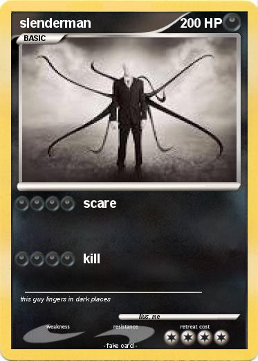 Pokemon slenderman
