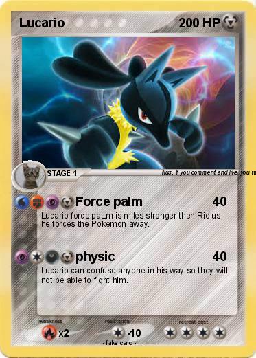 Pokemon Lucario