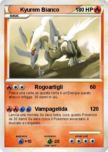 Pokemon Kyurem Bianco